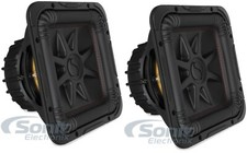 2) Kicker 45L7R104 10" 2000W