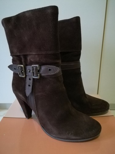 Stivaletto tronchetto camoscio - stivaletto,