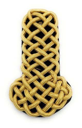 Shoulder board naval all gold - naval,