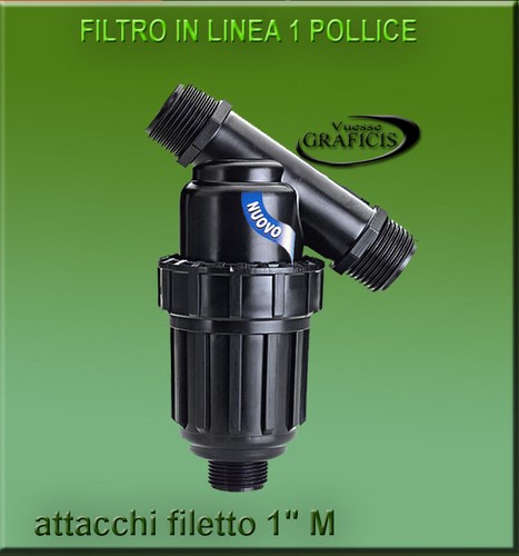 Filtro linea filetto x - in,