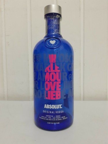 Bottiglia vuota absolut - bottiglia,