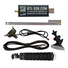 RTL-SDR Blog V4 RTL2832 1PPM TCXO HF BiasT SMA Software Defined Radio + Antenne