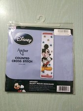 KIT PUNTO CROCE - SEGNALIBRO TOPOLINO - ANCHOR