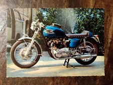 Moto TRIUMPH BONNEVILLE 725 Post Cartolina Postale Italia Leggere Descrizione 