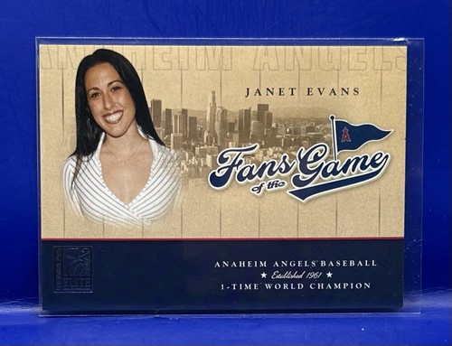 Janet evans 2004 - evans, donruss