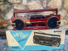 Vintage Boombox Sanyo M7022