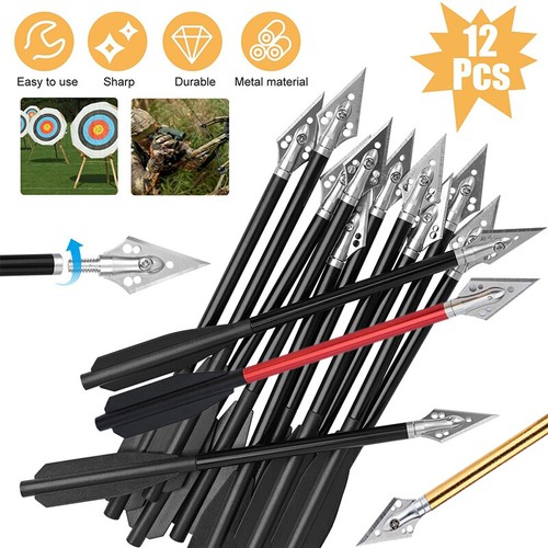 12pz bullone frecce - 6,5",