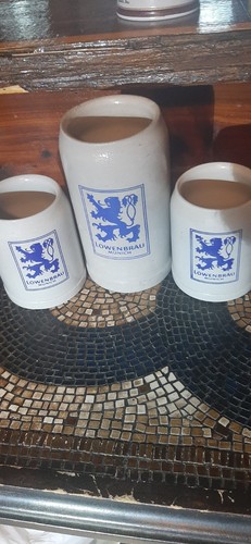 Large liter vintage beer - liter,