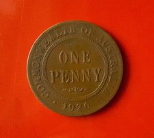 1 PENNY 1920 AUSTRALIA (NON