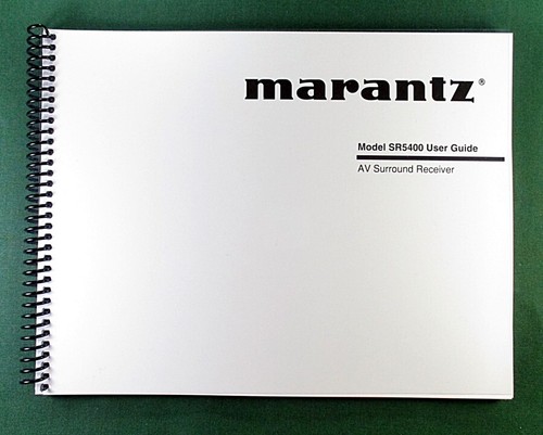 Marantz sr5400 manuale - sr5400,