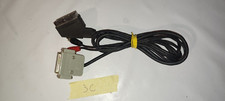 Commodore Amiga 500 600 1200 4000 CABLE DB23 original RGB CAVO SCART + AUDIO