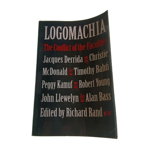 Logomachia conflict the - logomachia, of