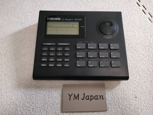 Boss 550 drum machine - dr-550,