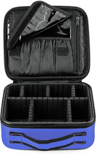 Beauty Case Da Viaggio Donna Borsa Cosmetica Professionale Portatile Trousse Mak