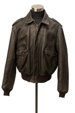 Giubbotto In Pelle Marrone Uomo Taglia ( 50 TG. )  Schott " Vintage "