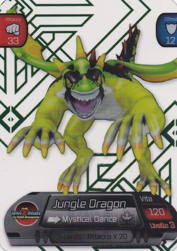 Lamincards invizimals jungle - invizimals,