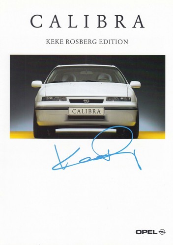 Brochure depliant opel calibra