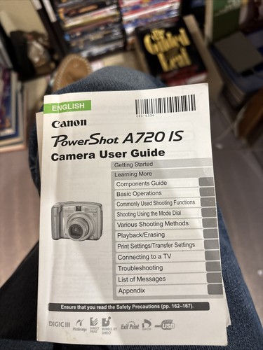 Canon powershot a720 - powershot, is