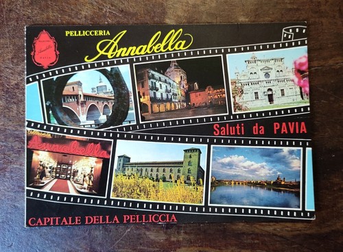 Cartolina annabella pavia post - pavia,