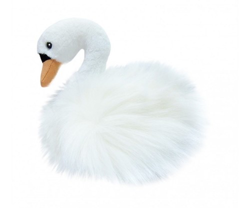 Aurora peluche cigno bianco - peluche,