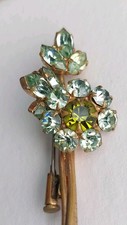 Rara spilla floreale vintage - spilla,