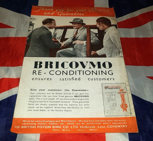 Bricovmo piston rings - piston, vintage