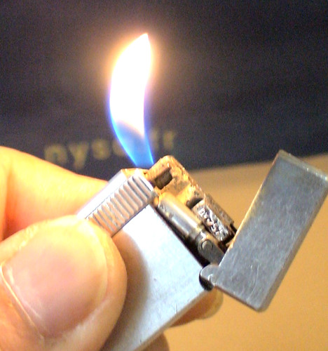Briquet ancien colibri duo - --,