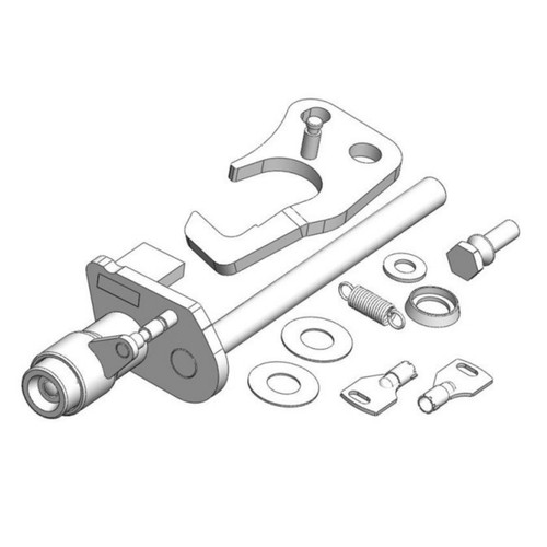 Antifurto meccanico push - antifurto,
