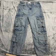 Jeans donna Zara blu denim