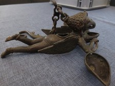 lampada a olio antica garuda 