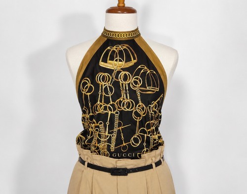 Autentico top gucci seta - autentico,