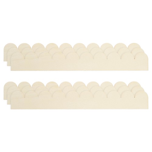 6pz decorativi legno - 6pz, in