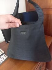BORSA A TRACOLLA IN VISCOSA COLORE GRIGIO CARBONE MARCA EMPORIO ARMANI