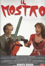 1994 * Locandina Cinematografica Originale “Il Mostro - Roberto Benigni"