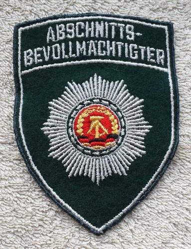 East german police - german, ddr