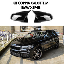 KIT COPPIA CALOTTE NERO LUCIDO