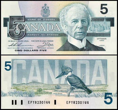 Canada dollari 1986 - canada, p-95b