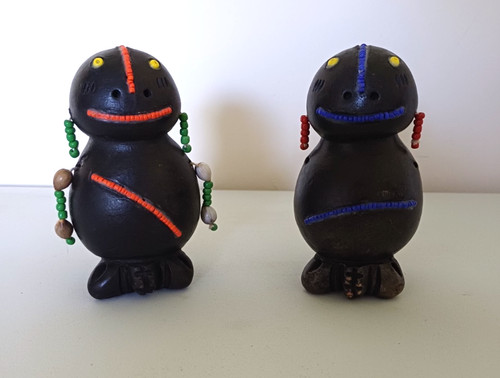 Bamum fetish terracotta dolls