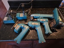 Makita 9.6v Utensili, Lotto di 5 Set Multiutensili Lotto 5090d 6012hd 4300d da391d Caricabatterie