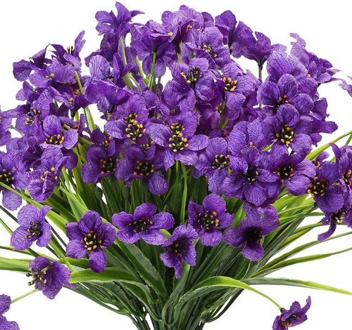 Fiori artificiali viola per - fiori,