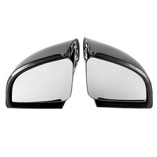 Pair Rear View Mirrors Amber