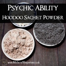 Polvere bustina Hoodoo abilità psichica: (booster magico) - Wicca, magia ~ 50 ml