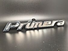 NISSAN PRIMERA LOGO SIGLA EMBLEMA FREGIO STEMMA SCRITTA TARGHETTA BADGE PLACCA