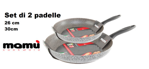 Set due padelle 30cm - due,