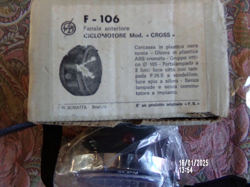 Fanale anteriore ciclomotore - fanale,