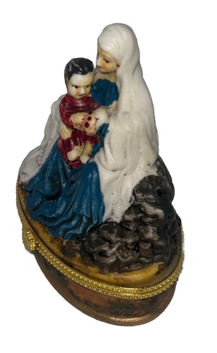Madonna child trinket - child,