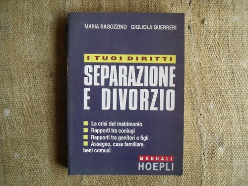 Separazione divorzio - e, divorzio-