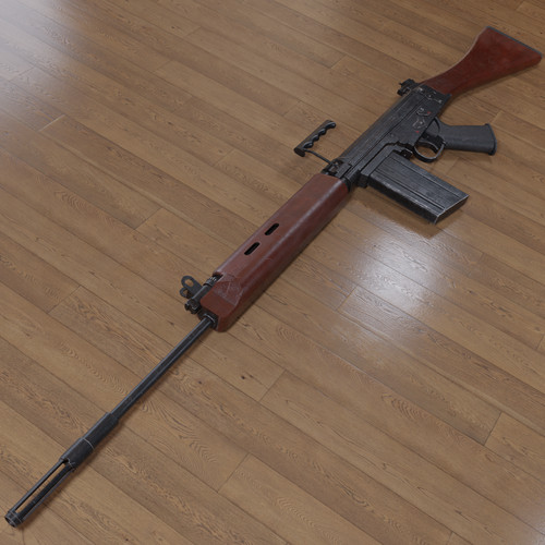 Prop battlerifle fal - battlerifle, fn