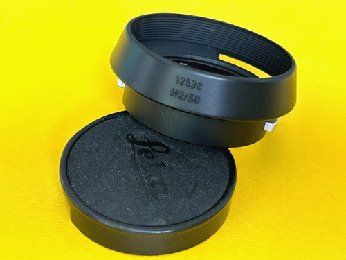 Leica lens hood - lens, 12538