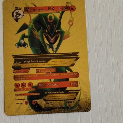 Mega pokémon rayquaza - m, ex
